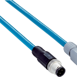 Connettore e cavo SICK 4 cond. M12 Maschio / RJ45 Maschio, L. 2m