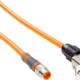 Connettore e cavo SICK D-sub a 9 pin Femmina / M8 Maschio, L. 10m