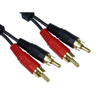 Cavo RCA RS PRO da RCA x 2 a RCA x 2, lungh. 2m