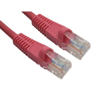 Cavo Ethernet Cat5e (UTP) RS PRO, guaina in LSZH col. Rosso, L. 15m, Con terminazione