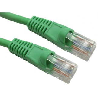 Cavo Ethernet Cat6 (UTP) RS PRO, guaina in LSZH col. Verde, L. Cat6, Con terminazione