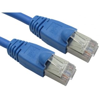 Cavo Ethernet Cat6 (FTP) RS PRO, guaina in LSZH col. Blu, L. 30m, Con terminazione