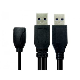 Cavo USB RS PRO USB A/USB A, L. 10m