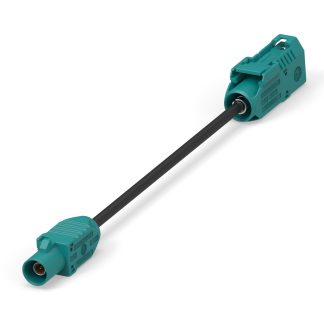 Cavo coassiale TE Connectivity, Spina FAKRA / FAKRA Jack, L. 300mm, 50, col. Nero