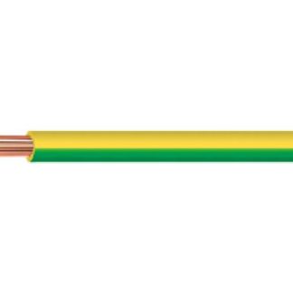 Cavo di collegamento apparecchiature Huber+Suhner, 2,5 mm², 13 AWG, 100m, Verde-Giallo