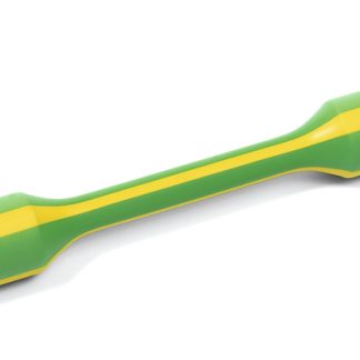 Guaina termorestringente HellermannTyton Ø 6mm, col. Verde/Giallo, restringimento 3:1, L. 30m