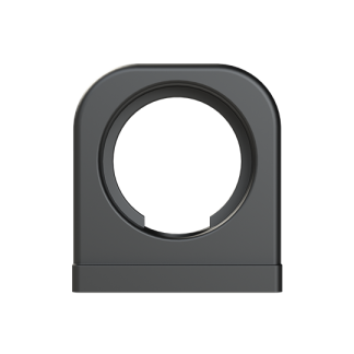 Raccordo per cavi, Sistema di supporto per tubi in un unico pezzo in Poliammide 6, Nero, 23mm