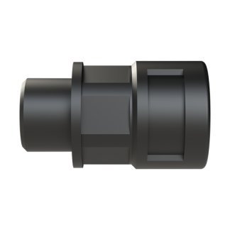 Raccordo per cavi in Poliammide 6, Nero, filetto M16, 12mm