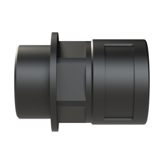 Raccordo per cavi in Poliammide 6, Nero, filetto M32, 23mm