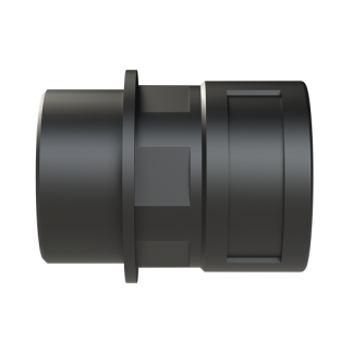 Raccordo per cavi in Poliammide 6, Nero, filetto M40, 29mm