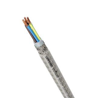 Cavo industriale multipolare schermato a 4 cond. 1 mm², 17 AWG, 300/500 V, Ø8.7mm, L. 50m