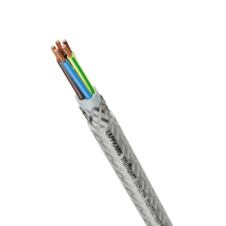 Cavo industriale multipolare schermato a 4 cond. 1 mm², 17 AWG, 300/500 V, Ø9.5mm, L. 50m