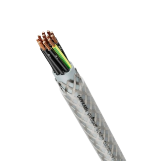 Cavo industriale multipolare schermato a 12 cond. 1 mm², 18 AWG, 300/500 V, Ø13.9mm, L. 50m