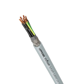 Cavo industriale multipolare schermato a 4 cond. 1 mm², 17 AWG, 300/500 V, Ø7.3mm, L. 100m