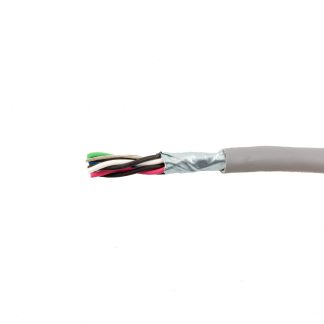 Cavo dati Alpha Wire Grigio, 8 coppie, 24 AWG, schermato, 300 V, Controllo