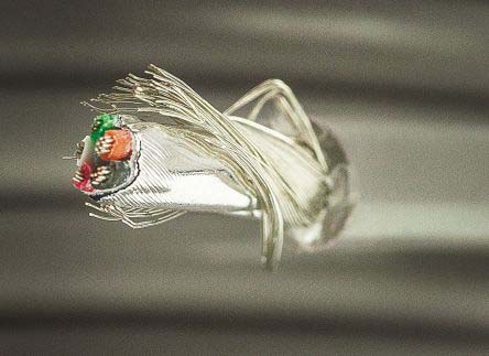 Cavo industriale multipolare Alpha Wire Grigio, 24 AWG, 300 V