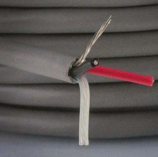 Cavo industriale multipolare schermato a 3 cond. 0,35 mm², 22 AWG, 300 V, Ø4.52mm, L. 30m