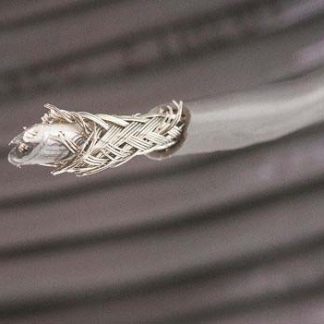 Cavo industriale multipolare schermato a 2 cond. 0,09 mm², 28 AWG, 600 V, Ø3.02mm, L. 30m