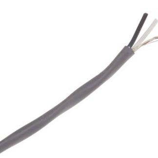 Cavo industriale multipolare schermato a 2 cond. 0,09 mm², 28 AWG, 600 V, Ø3.02mm, L. 100m