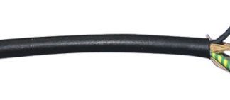 Cavo di potenza Alpha Wire SJT, 3 cond. 2,08 mm², 300 V, Ø 9.35mm, L. 76m