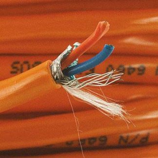 Cavo dati Alpha Wire Arancione, 1 coppia, 22 AWG, schermato, 300 V, Bus di campo