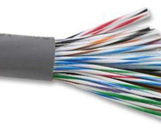 Cavo industriale multipolare non schermato a 60 cond. 0,35 mm², 22 AWG, 300 V, Ø13.21mm, L. 30m