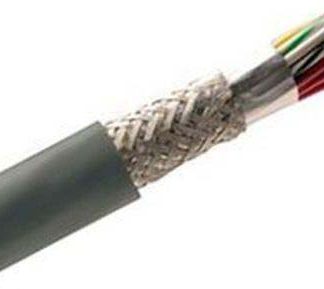 Cavo industriale multipolare schermato a 25 cond. 0,35 mm², 22 AWG, 300 V, Ø9.35mm, L. 30m